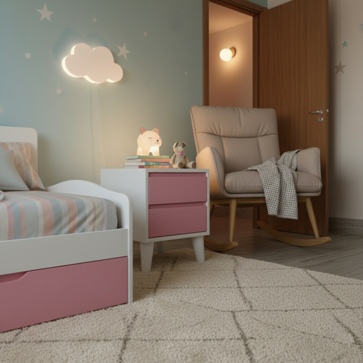 Velador Recto vista 3